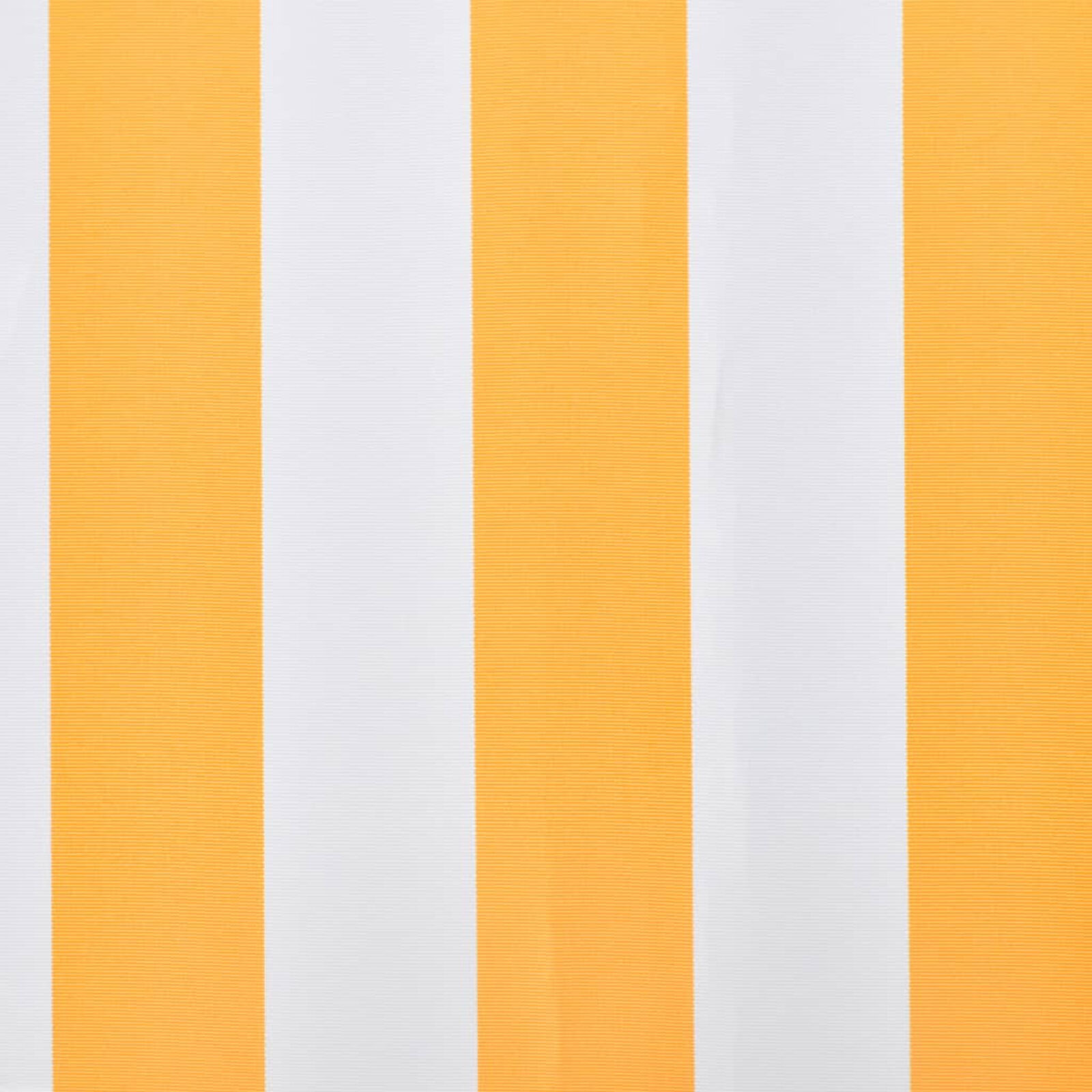 vidaXL Luifeldoek Canvas Oranje/Wit 350x250 cm - 40% Korting