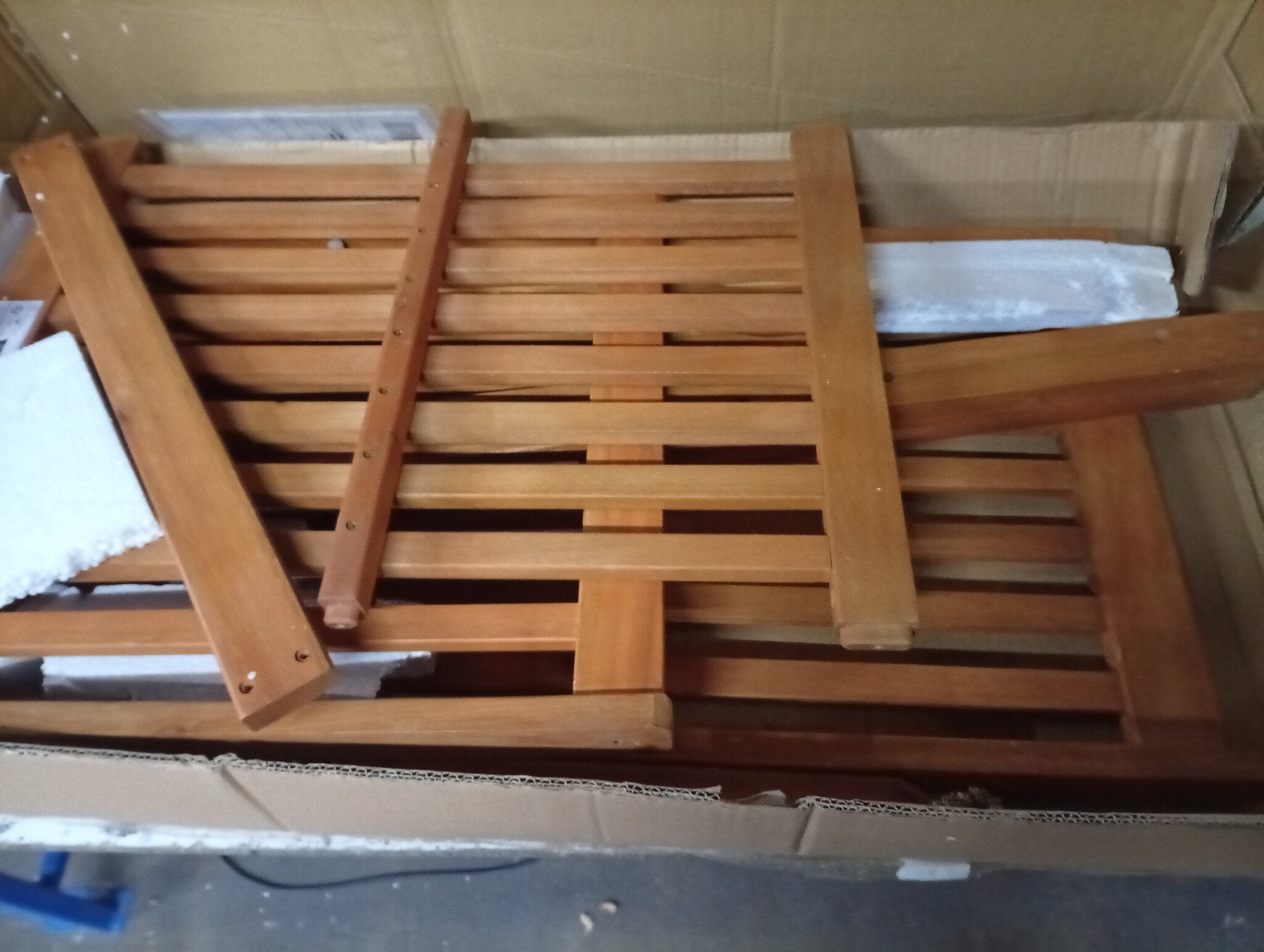 vidaXL Terrasstoel met voetensteun, Massief Acaciahout - 55% Korting