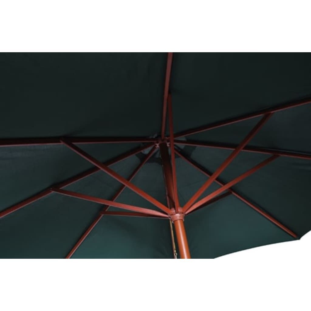 vidaXL Parasol 258 cm groen - 63% Korting