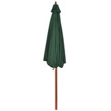 vidaXL Parasol 258 cm groen - 63% Korting