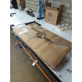 vidaXL Verhoogde Plantenbak - Groen Staal - 320x80x77cm - 67% Korting!