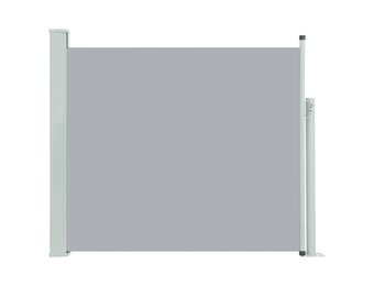 vidaXL Tuinscherm Uittrekbaar 100x300cm Grijs - 40% Korting!