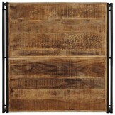 vidaXL Salontafel 100x100x35 cm | Massief Mangohout | -40%