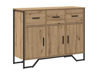 VidaXL Dressoir Artisanaal Eiken 97x32.5x74.5 cm - 40% Korting!