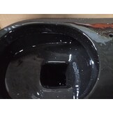 vidaXL Wandtoilet Keramiek Zwart - Nu 55% Korting!