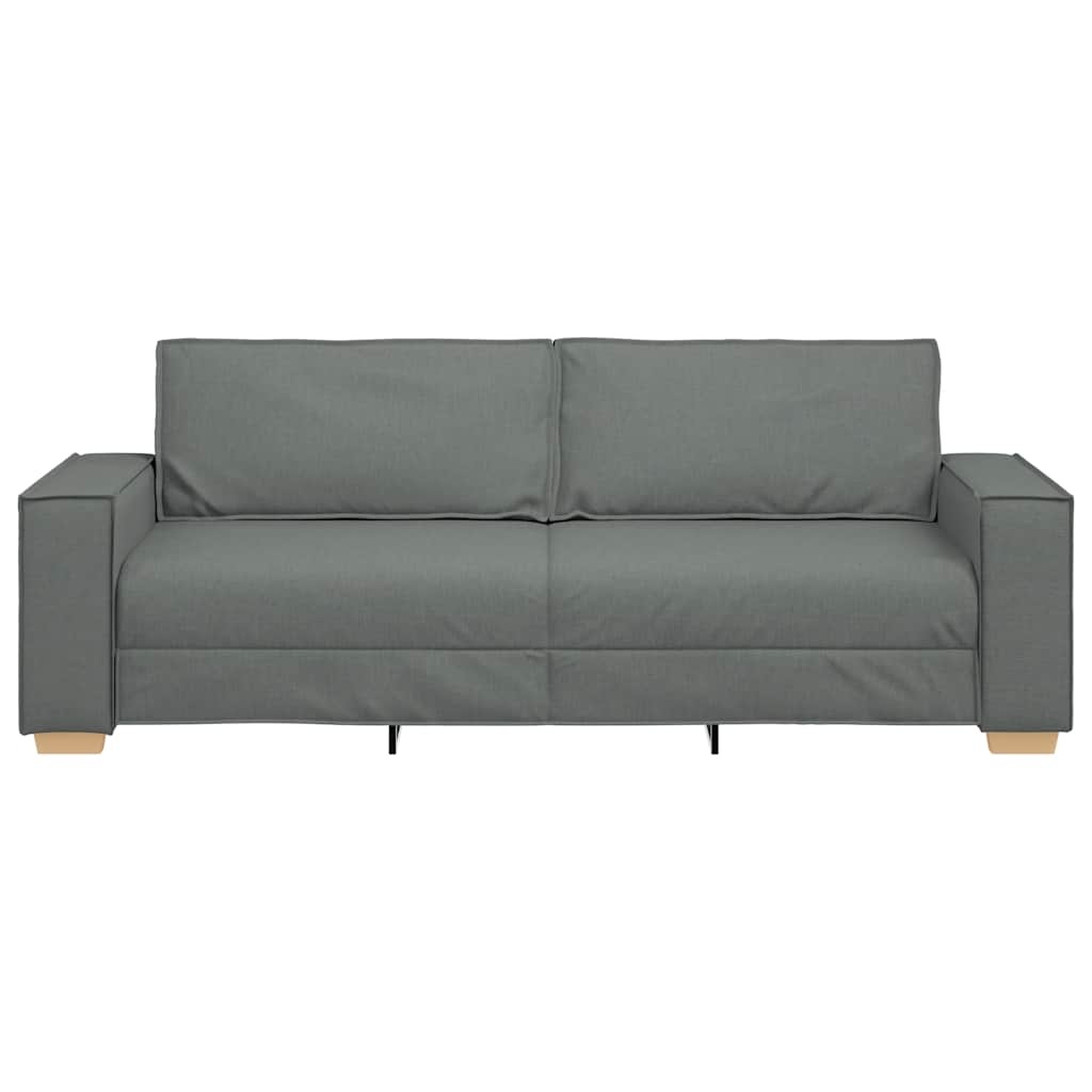 vidaXL 3-zitsbank Donkergrijs (40% Korting!) - 180 cm Breed