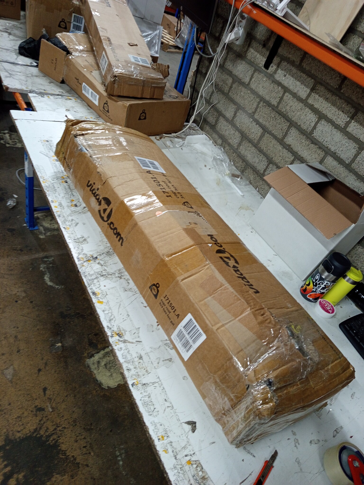 vidaXL Hondenkennel met dak - 60% korting!