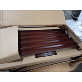 vidaXL Verhoogde Plantenbak Staal Bruin - 55% Korting