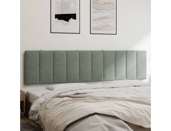 vidaXL Hanko Hoofdbordkussen 200 cm Lichtgrijs - 47% Korting!