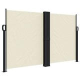 VidaXL Uittrekbaar Windscherm 140x1200cm Crème - 57% Korting!