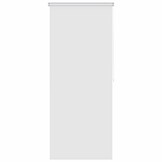 VidaXL Rolgordijn Douche 100x240 cm Wit - 47% Korting