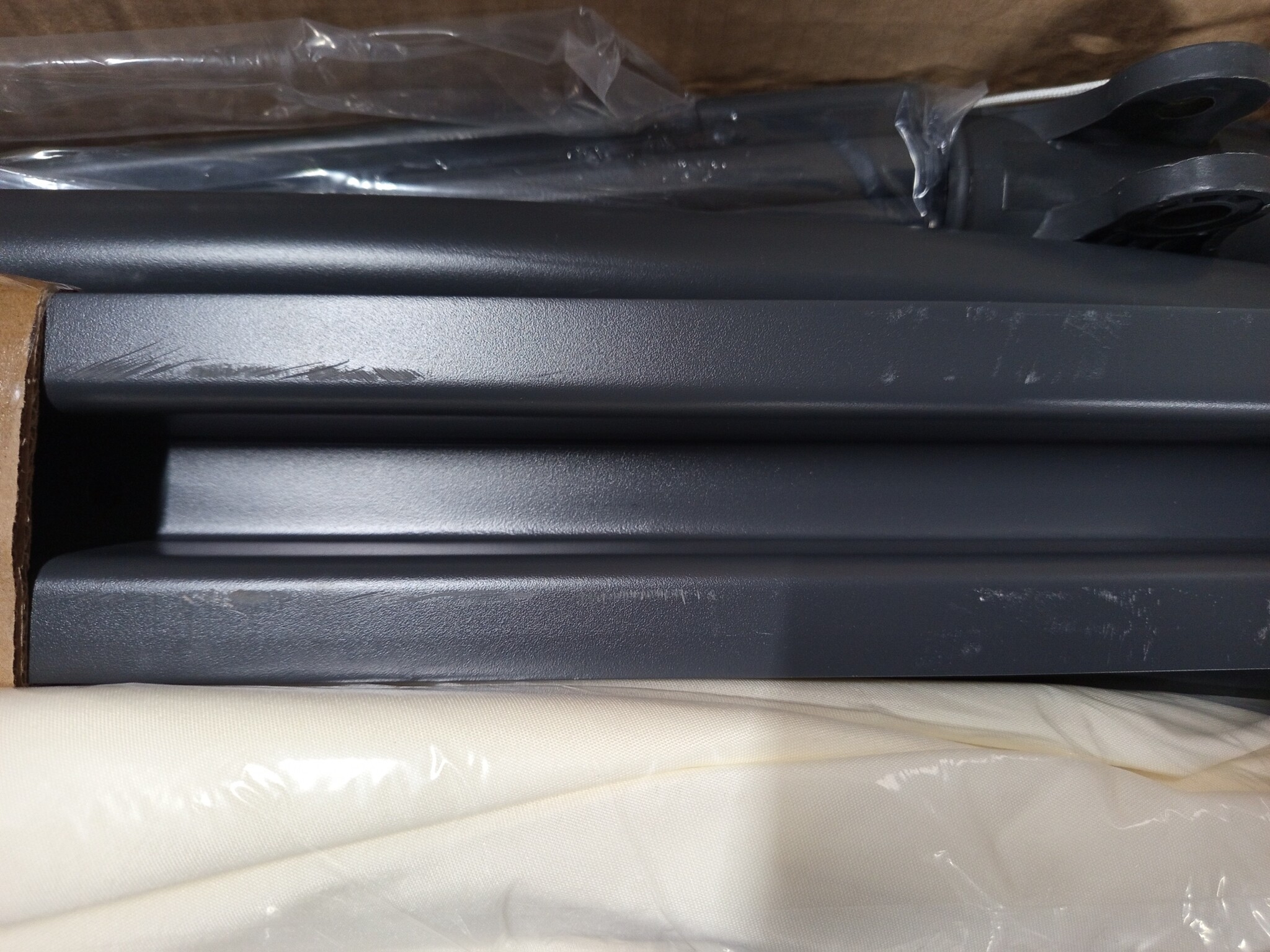 vidaXL Zweefparasol Zand 350cm - 70% Korting!