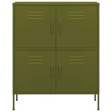 vidaXL Opbergkast Olijfgroen - 35% Korting