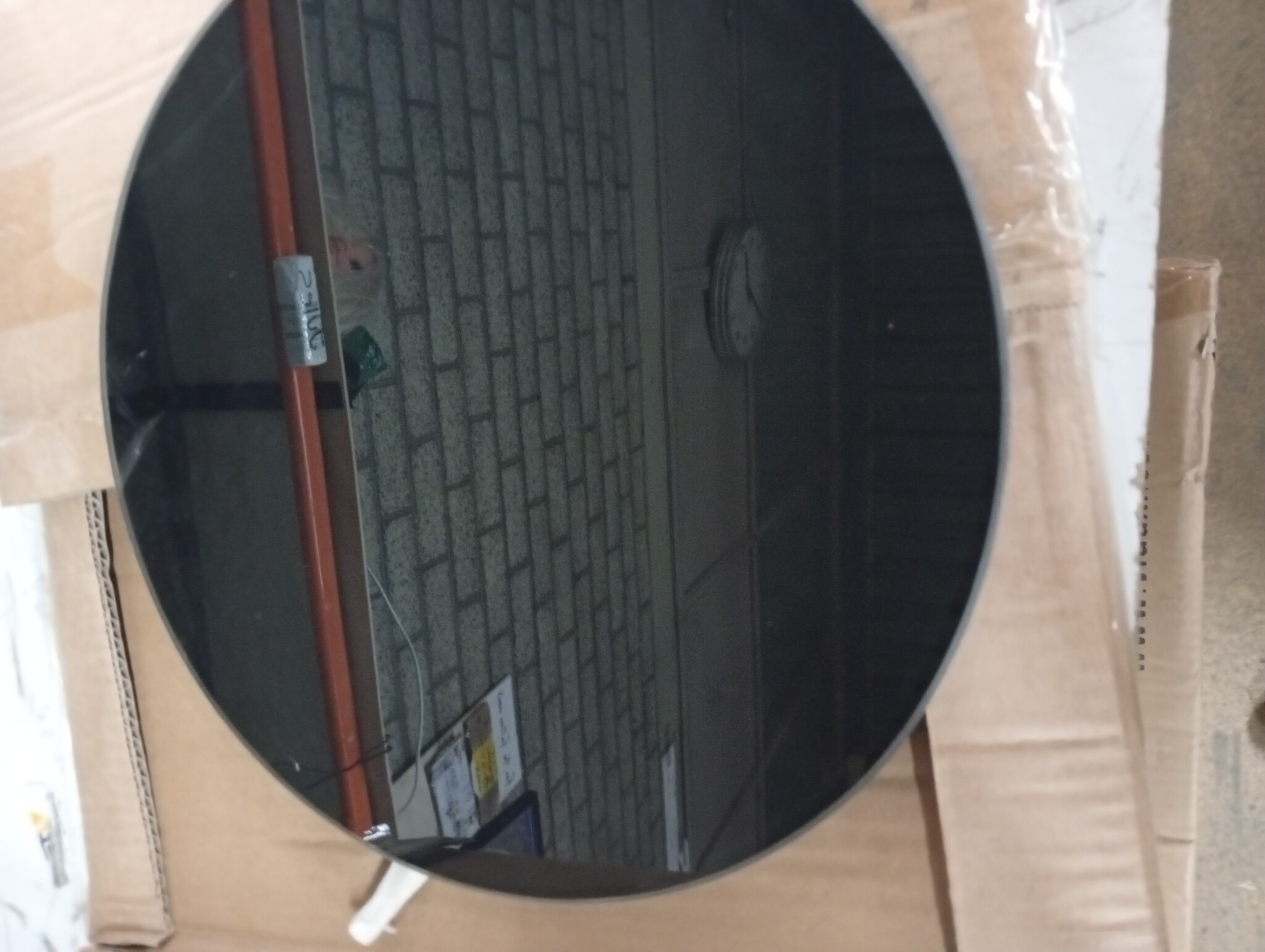 vidaXL Tafelblad Gehard Glas 300mm Rond - 73% Korting