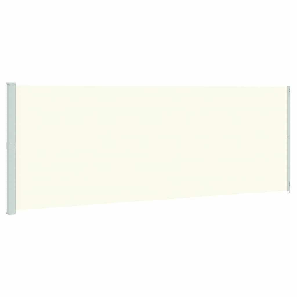 vidaXL Uittrekbaar Tuinscherm 220x600 cm Crème - 61% Korting!