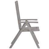 vidaXL Tuinstoelen 2 st massief acaciahout greywash - 51% Korting!
