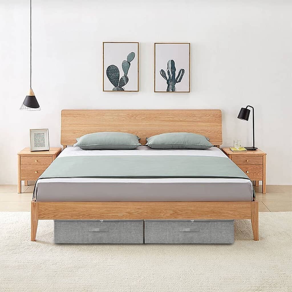 vidaXL Opbergboxen Grijs (2 st) - 40% Korting