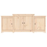 vidaXL Dressoir Grenenhout 164x37x68 cm - 40% Korting!