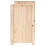 vidaXL Dressoir Grenenhout 164x37x68 cm - 40% Korting!