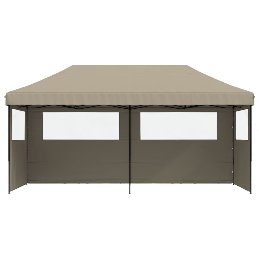vidaXL Pop-up Partytent - Taupe (40% Korting)