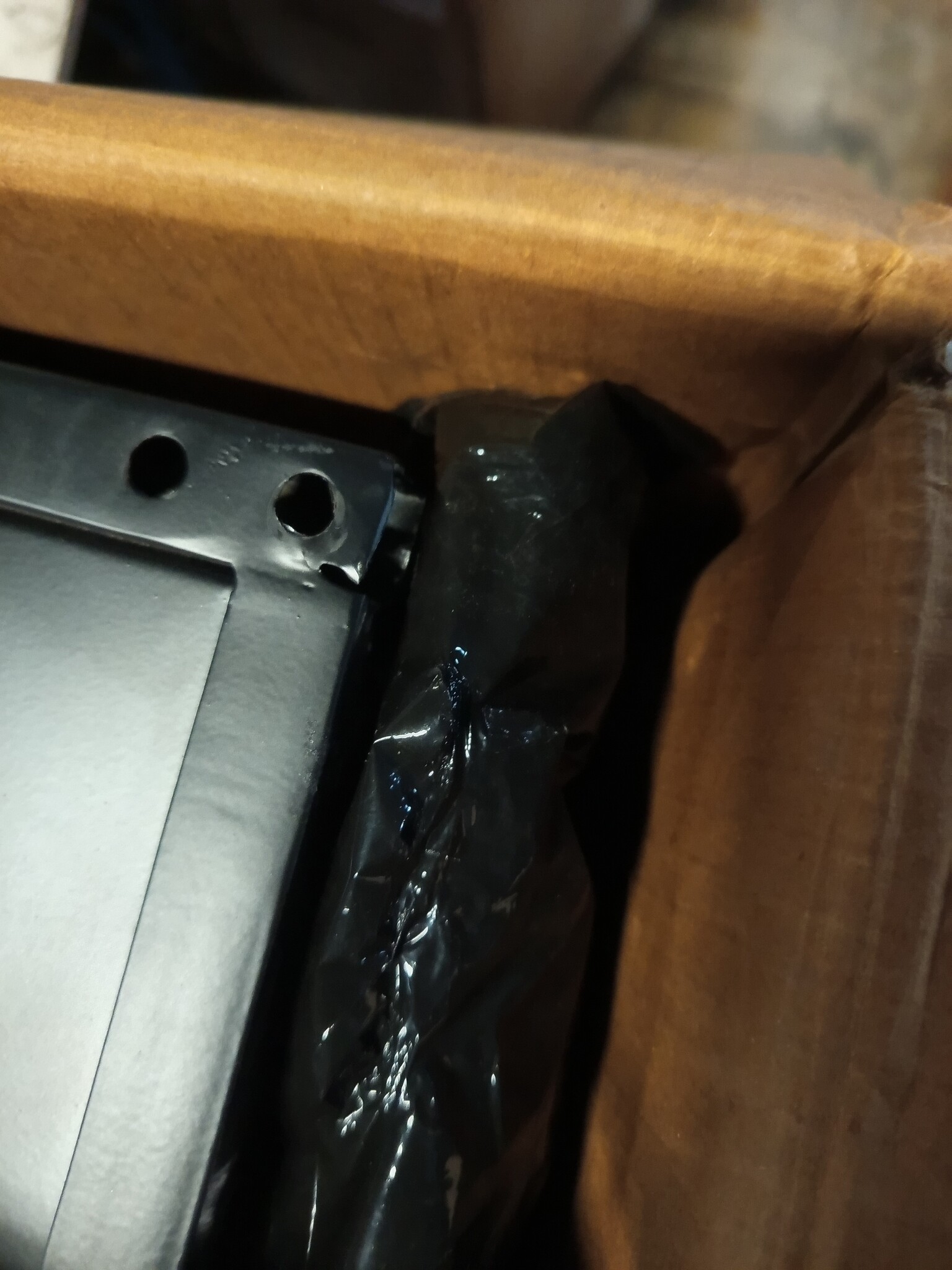 vidaXL Wandtafel Massief Mangohout & IJzer 100cm - 60% Korting