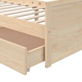 vidaXL Bedframe Grenenhout 90x200cm - 40% Korting