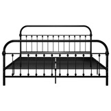 vidaXL Bedframe Metaal Zwart 180x200 cm | -55%
