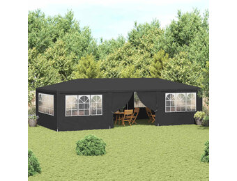 vidaXL Partytent 4x9m Antraciet - 40% Korting!