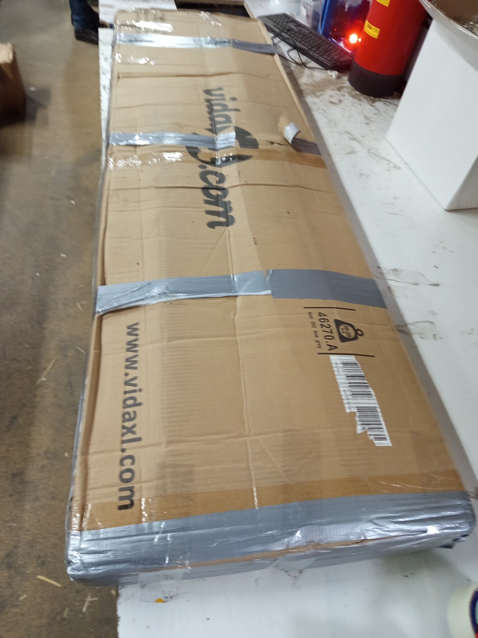 VidaXL Tuinbox 171x99x93 cm Grijs | 55% Korting op Retourproduct