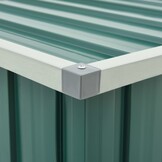 vidaXL Tuinbox groen - 60% korting - Opruimoplossing voor buiten