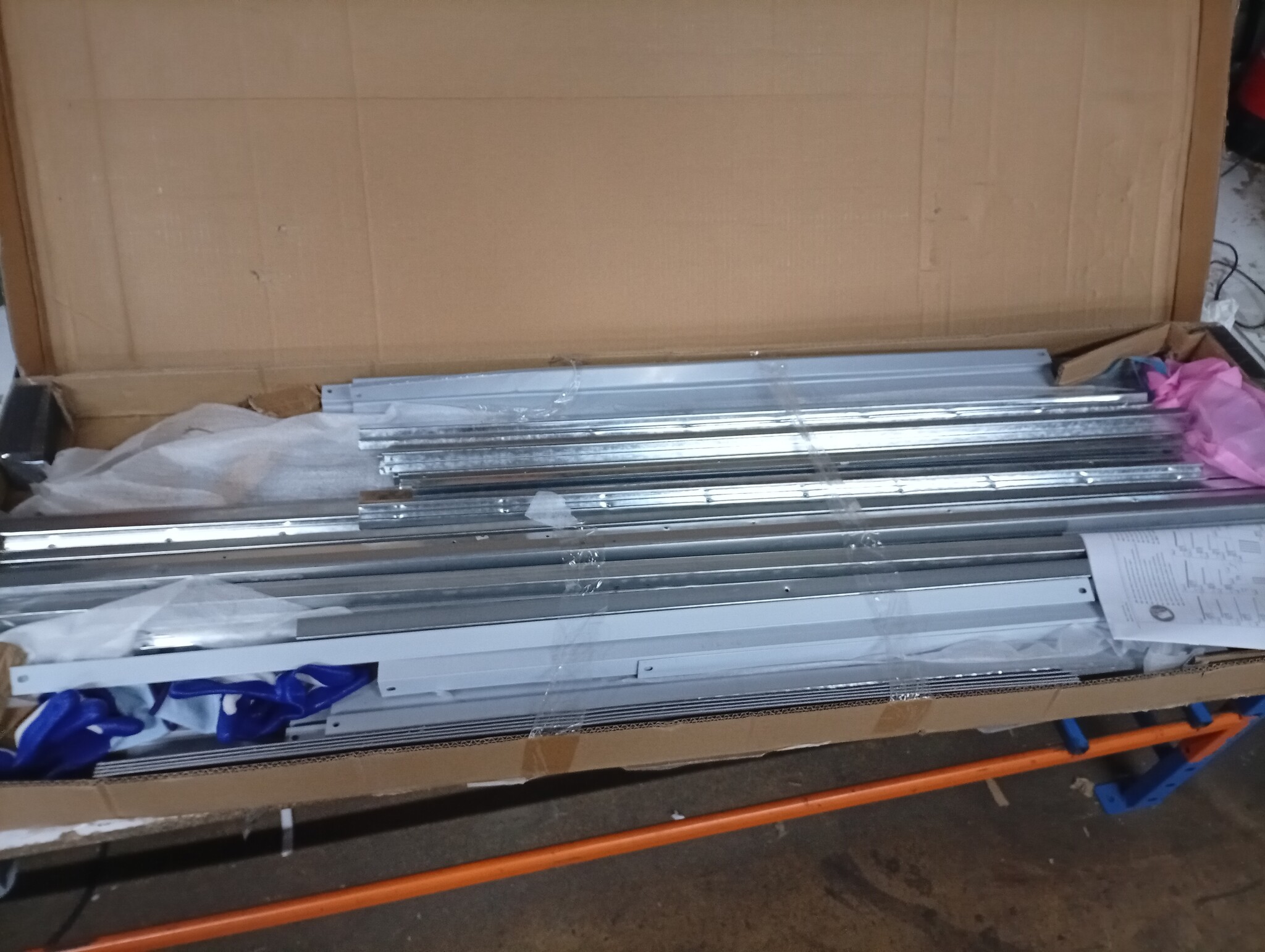 vidaXL Tuinbox 149x99x93 cm grijs - 55% Korting!