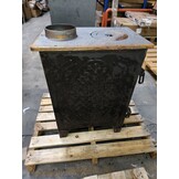 Houtfornuis FS-100 Zwart - 5,5 kW - 49% Korting - Ruimte tot 50m²