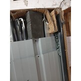 vidaXL Haardhoutschuur - 60% Korting - Antraciet Staal