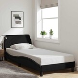 vidaXL Bedframe Zwart (90x200cm) - 40% Korting!
