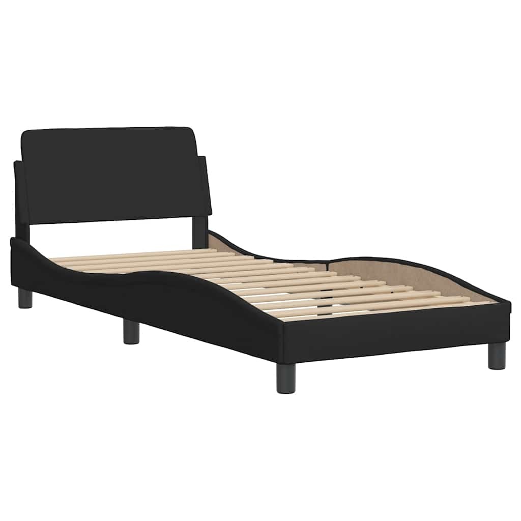 vidaXL Bedframe Zwart (90x200cm) - 40% Korting!