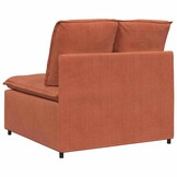 vidaXL Modulaire bank middenmodule 100cm rood oranje - 40% Korting!