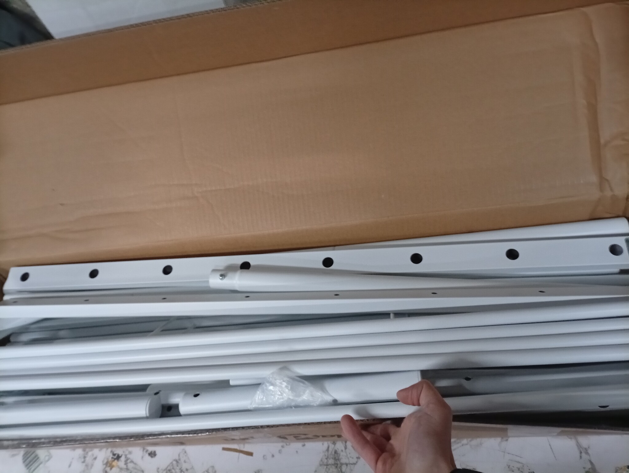 vidaXL Bedframe Metaal Wit 193x203cm - 55% Korting!