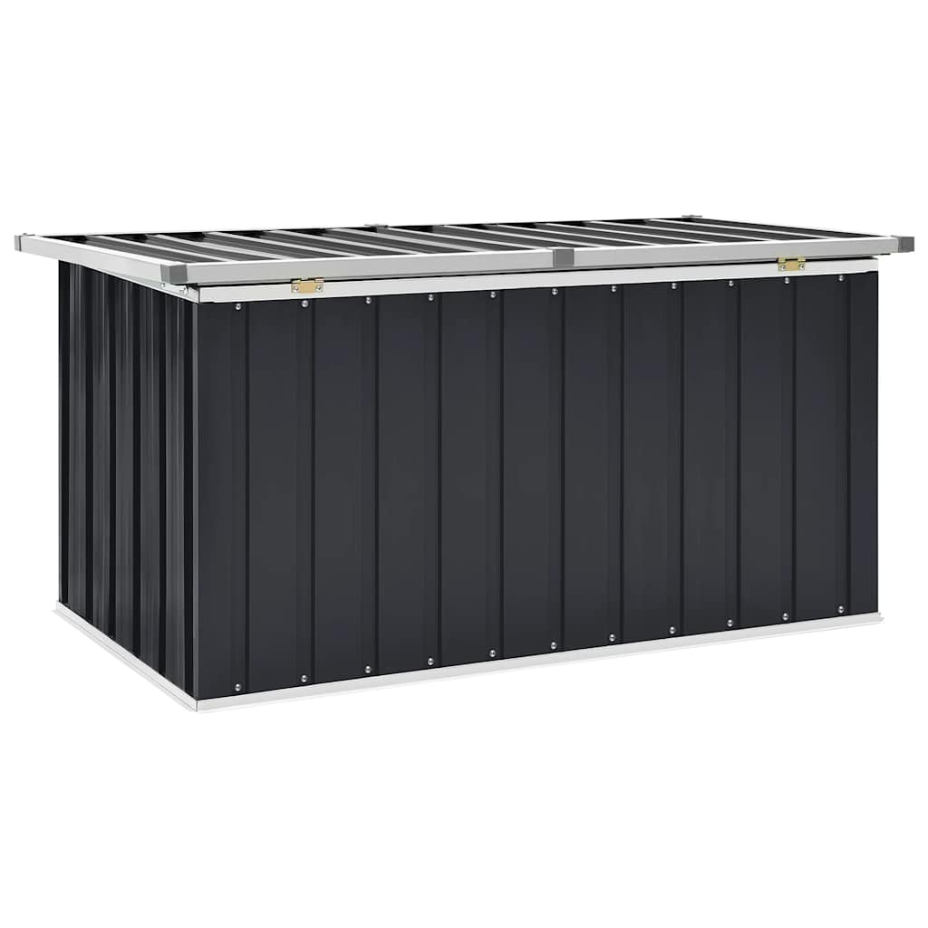vidaXL Tuinbox Antraciet 129x67x65 cm | 40% Korting