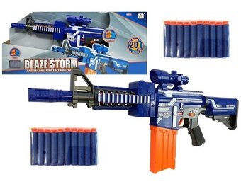 NERF Speelgoed Machinegeweer met 20 pijlen - 40% Korting