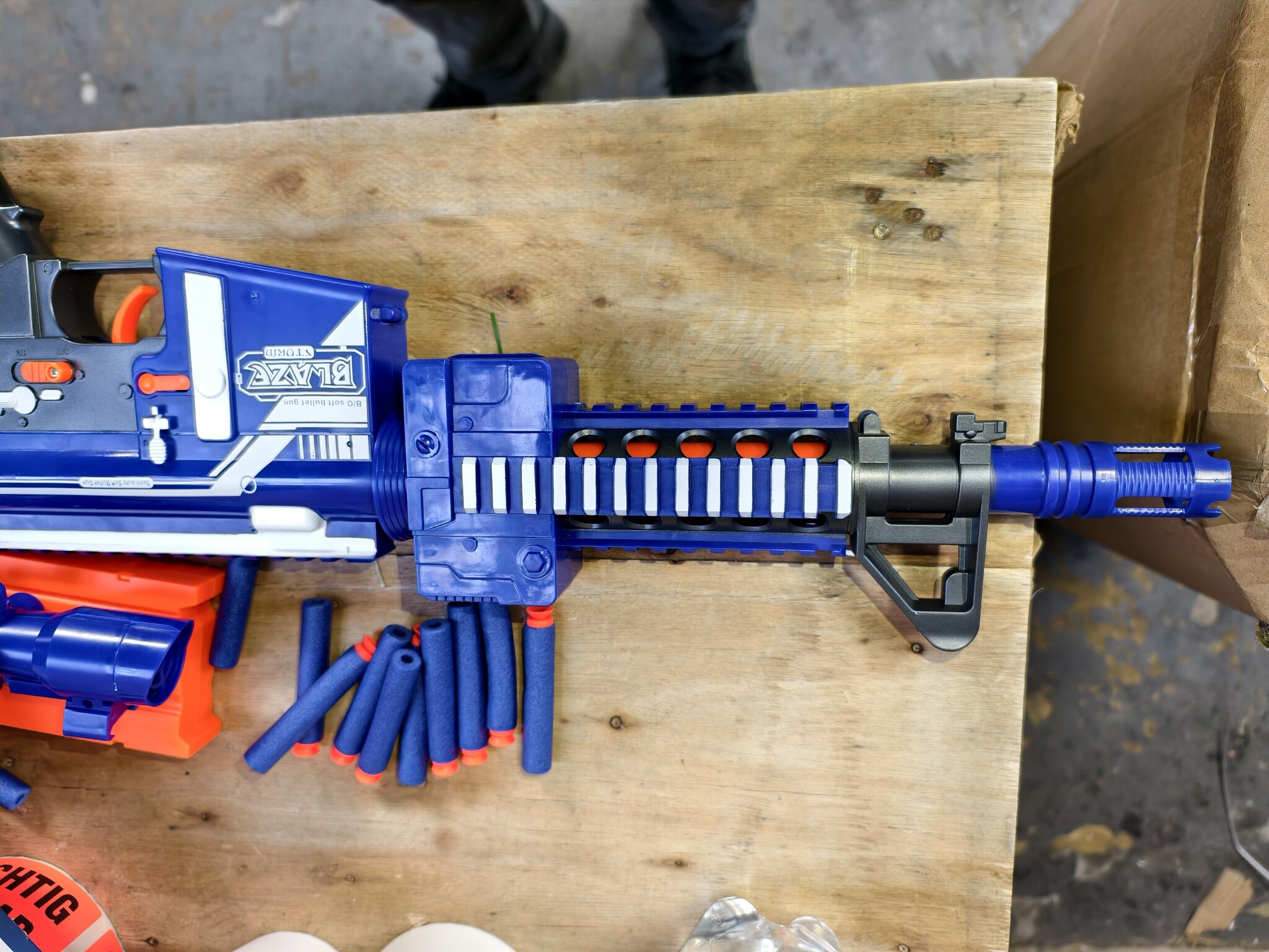 NERF Speelgoed Machinegeweer met 20 pijlen - 40% Korting