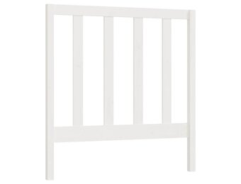 vidaXL Hoofdbord Grenenhout Wit | 42% Korting