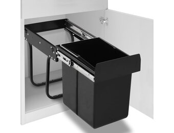 vidaXL Uittrekbare Inbouwprullenbak 20L - 40% Korting