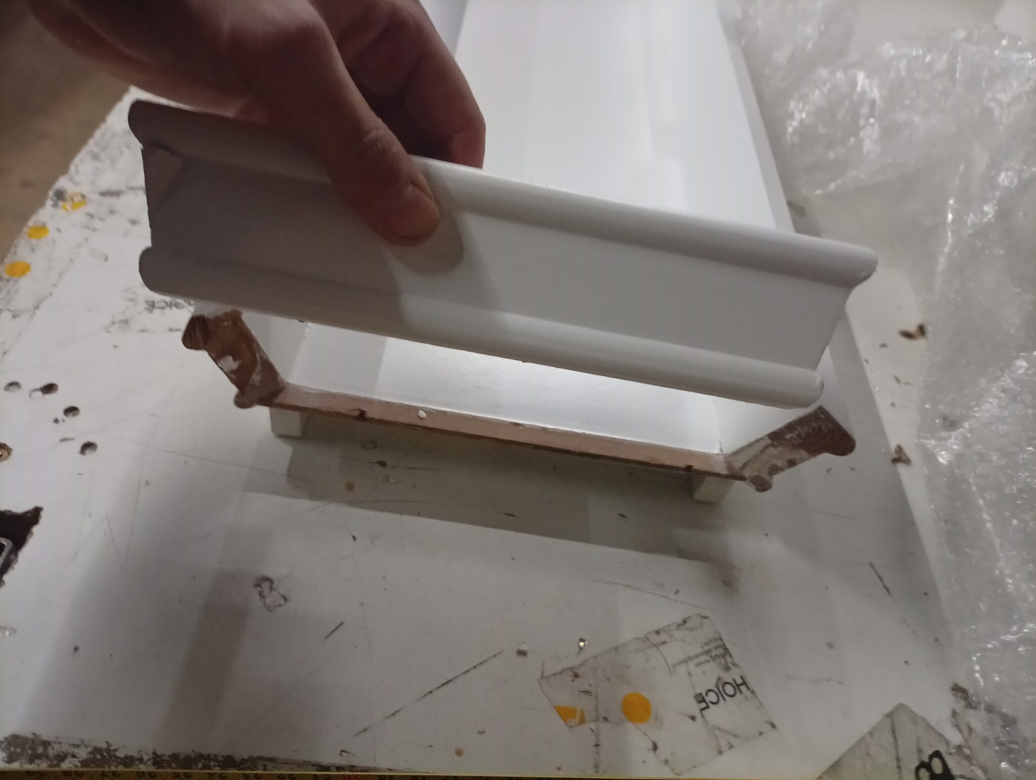 vidaXL Wijnrek Abreu Wit - 64% Korting