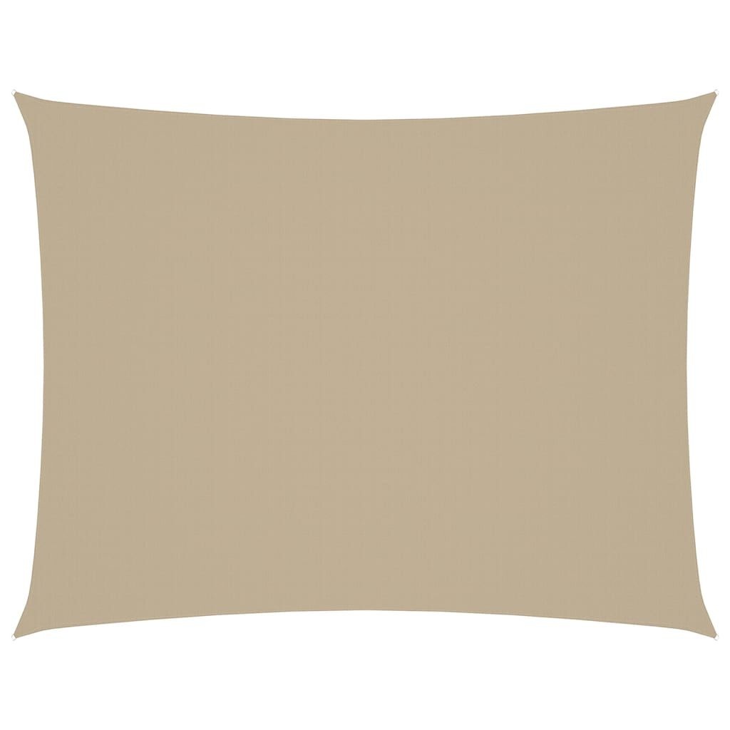 vidaXL Zonnescherm rechthoekig 5x7m Beige - 56% Korting!