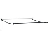 Markies Antraciet 3,5x2,5m Metaal - 40% Korting!