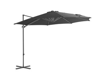 vidaXL Zweefparasol Antraciet 300cm - 51% Korting