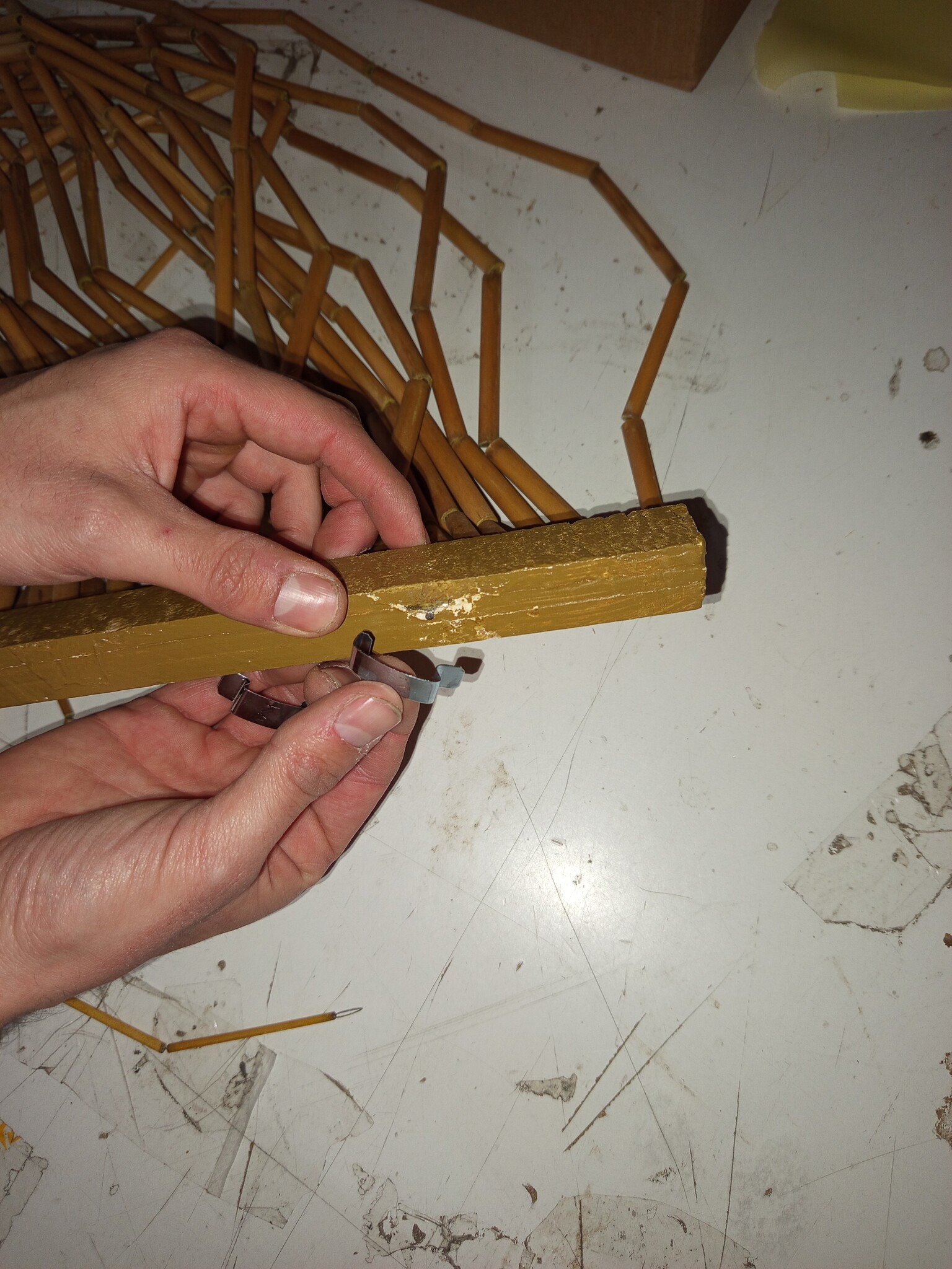 vidaXL Vliegengordijn Bamboe 56x185 cm | 71% Korting