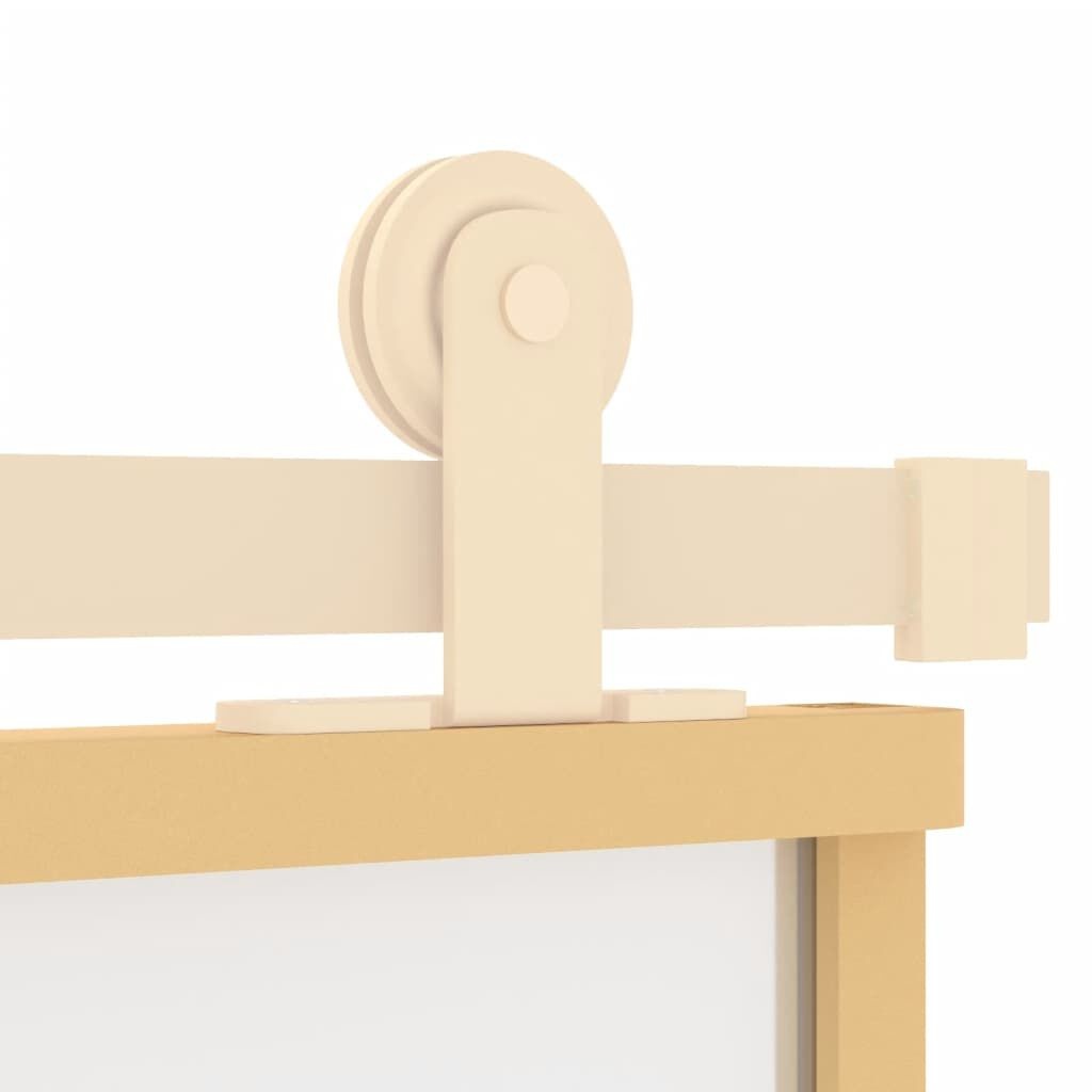 vidaXL Schuifdeur 102,5x205 cm Matglas & Aluminium Goud - 35% Korting!