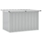 vidaXL Tuinbox 109x67x65 cm Grijs - 55% Korting!