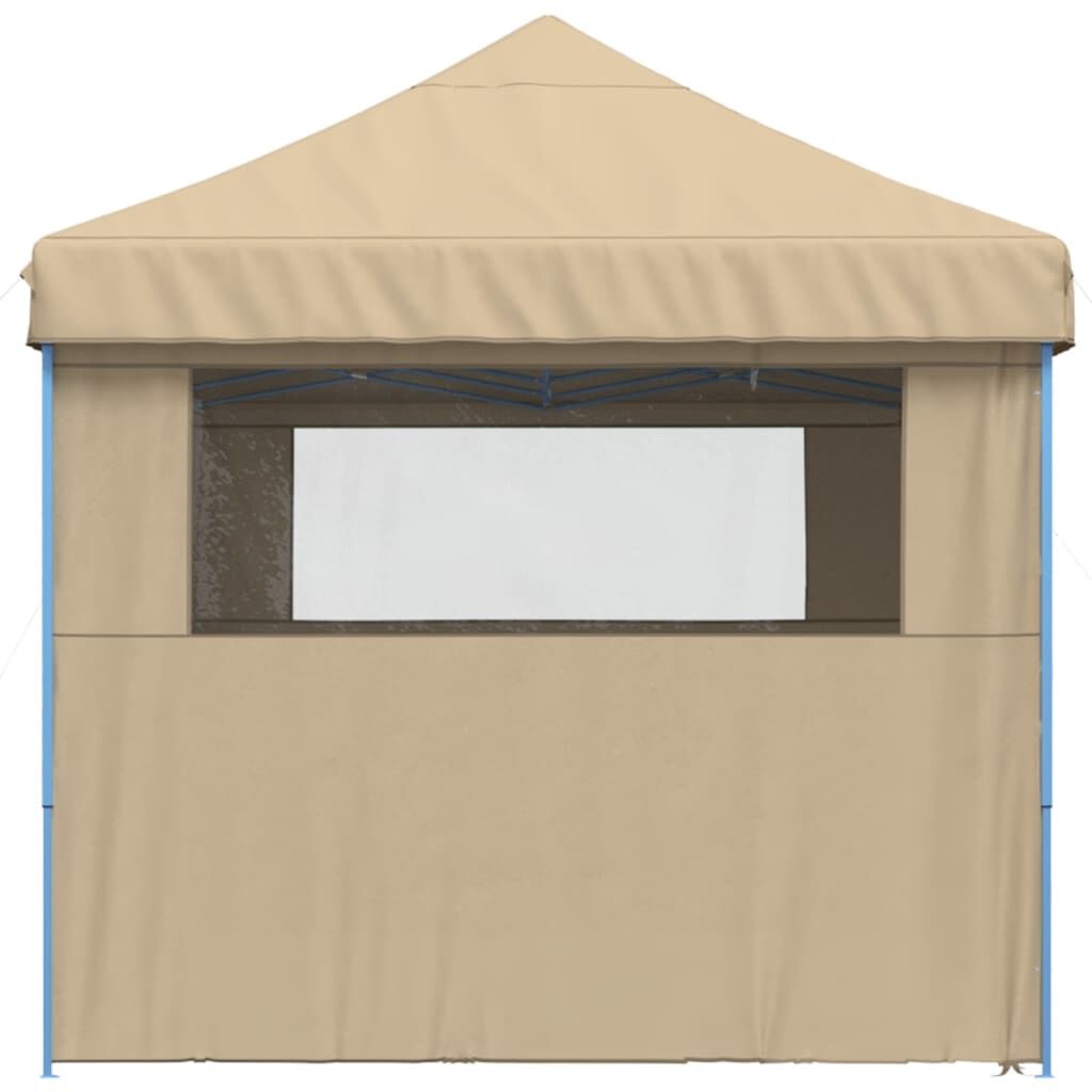 vidaXL Partytent Inklapbaar 580cm Beige - 55% Korting!